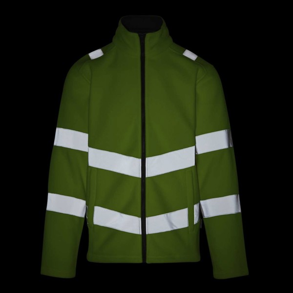 Hi-Vis Pro Contract Thor Fleece - Yellow / 2XL