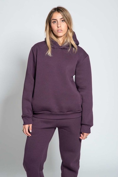 MYA - UNISEX URBANA MEKANA MAJICA S KAPULJAČOM - Aqua Zelena / L