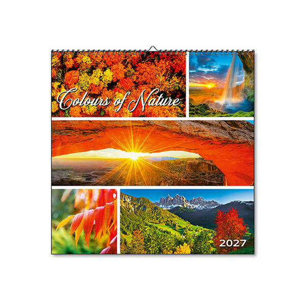 Nástenný kalendár Colours of nature 2027