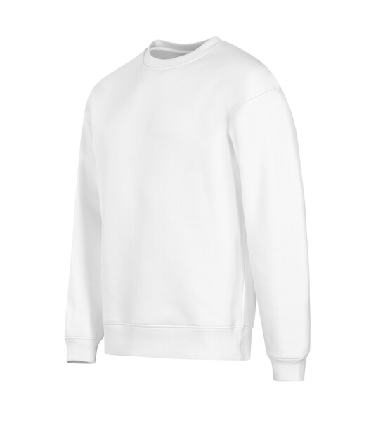 Mikina Unisex Malfini® Vibe Crew - Biela / 2XL