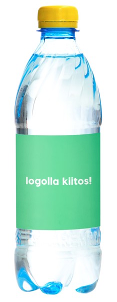 Hiilihapotettu sitruunavesi omalla logolla (500 ml)