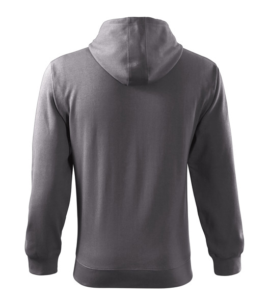 Mikina Pánská Malfini® Trendy Zipper - Ocelově Šedá / M