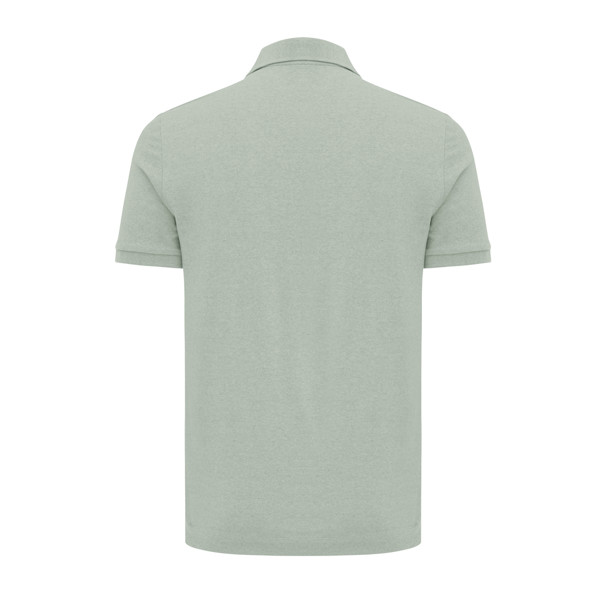 Polo tričko IQONIQ Yosemite z recykl. bavlny - Iceberg Green / XXXL