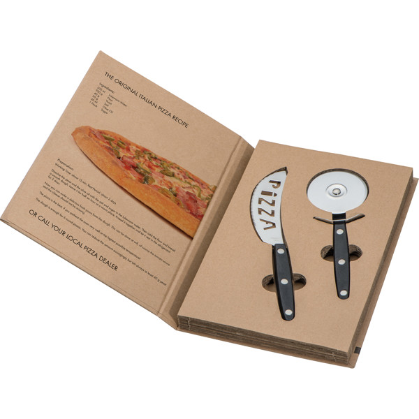 FELICIA Pizza készlet - Black