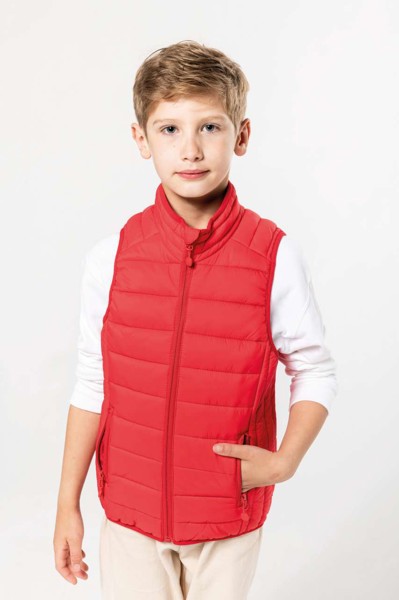 Kids' Lightweight Sleeveless Padded Jacket - Light Royal Blue / 12/14