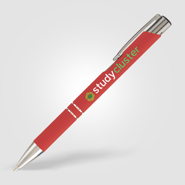 Stylo Crosby Softy - Rouge / Jet d’encre 4 couleurs