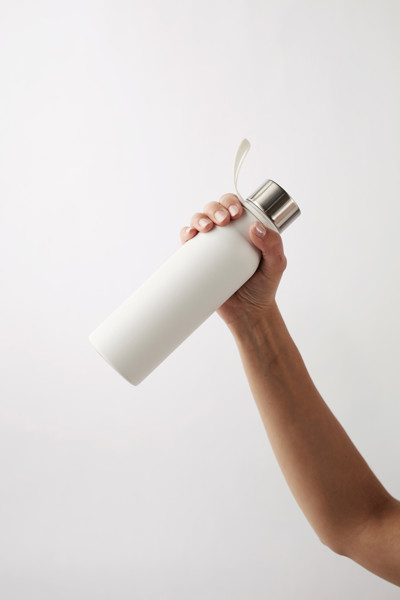 VINGA Lean Thermo Bottle - White