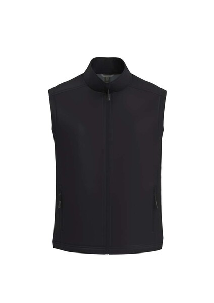 Men’S 3-Layer Softshell Bodywarmer - Black / 2XL