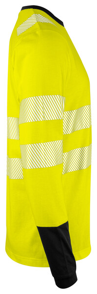 6014 L.S. T-shirt Yellow/black 3XL