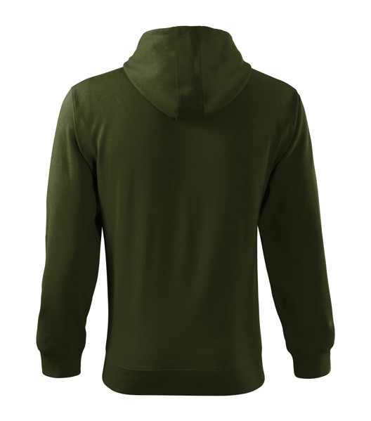 Mikina Pánská Malfini® Trendy Zipper - Military / XL