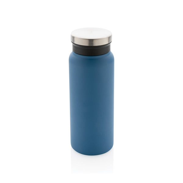 Bouteille isotherme 600ml en acier inoxydable recyclé RCS - Bleu