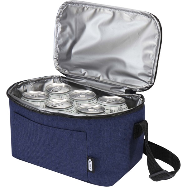 Sac isotherme 6 canettes Tundra en rPET certifié GRS 5L - Bleu cobalt