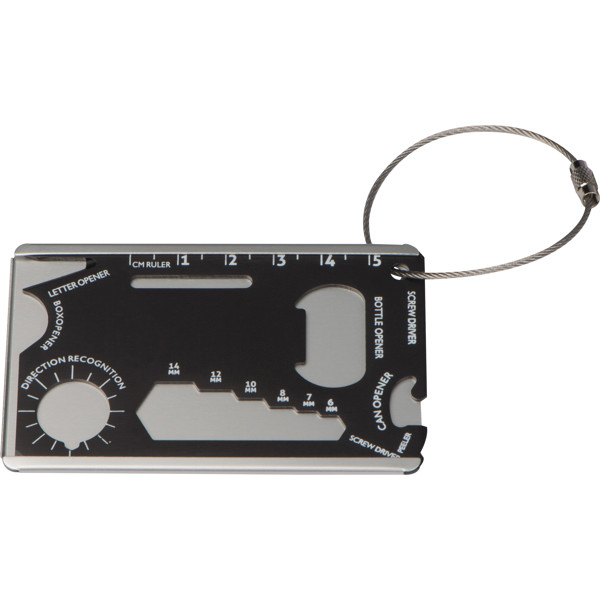 BENNO Kit supravieţuire din aluminiu pentru bagaje - Black