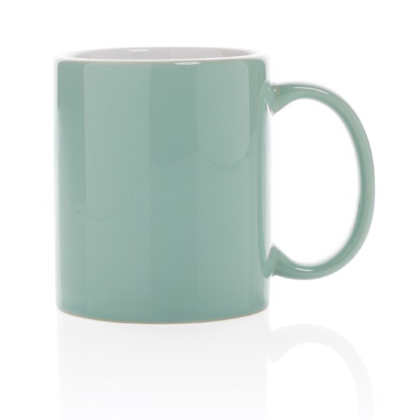 Základný keramický hrnček 350ml - Zelená