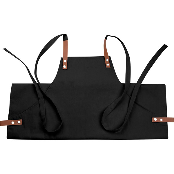 SHANE Prémium kötény pamutból, 340g - Black