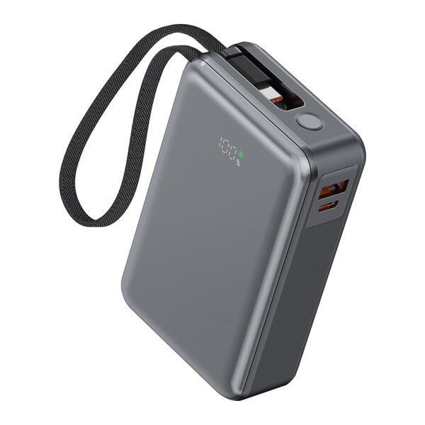 SHIBO - BATTERIE DE SECOURS CABLEE 65W - 20000mAh POUR PC, TABLETTES & SMARTPHONES