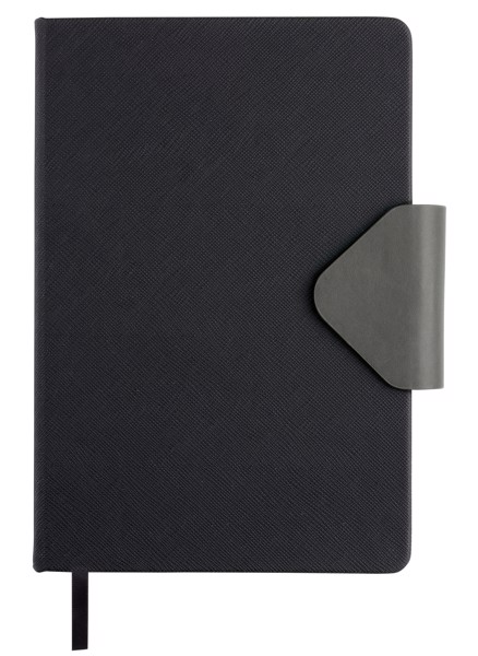 Notebook Senator® A5 Avec Couverture Rigide Aimantée - Noir