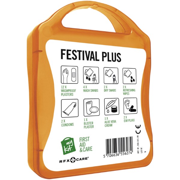 MyKit Festival Plus - Laranja transparente