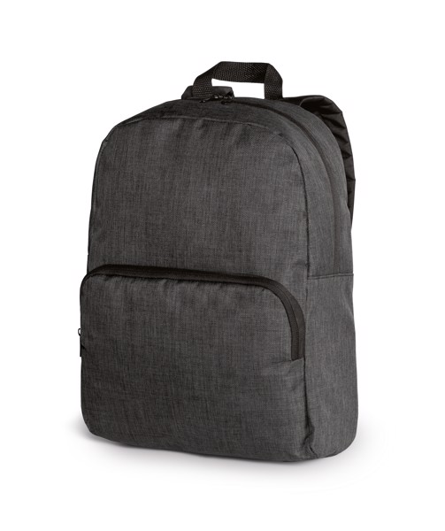 KIEV. 14" Laptop backpack in 600D - Dark Grey