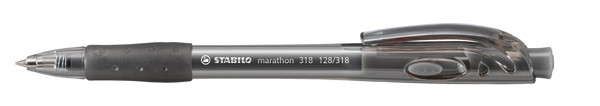 STABILO marathon ballpoint pen, black