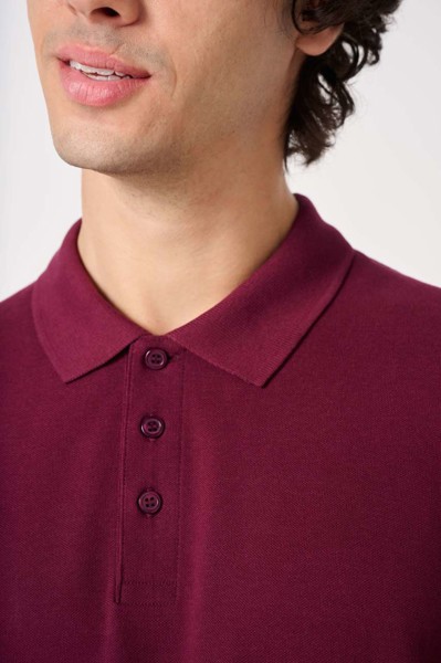 Men's Pique Polo Shirt - Ideal White / 5XL