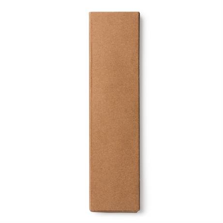Personalised natural wood writing set with kraft box