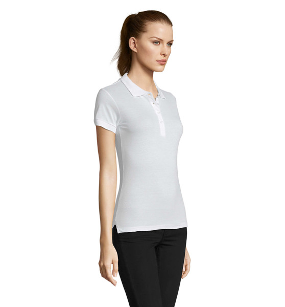 PASSION WOMEN POLO 170g - WhiteXXL