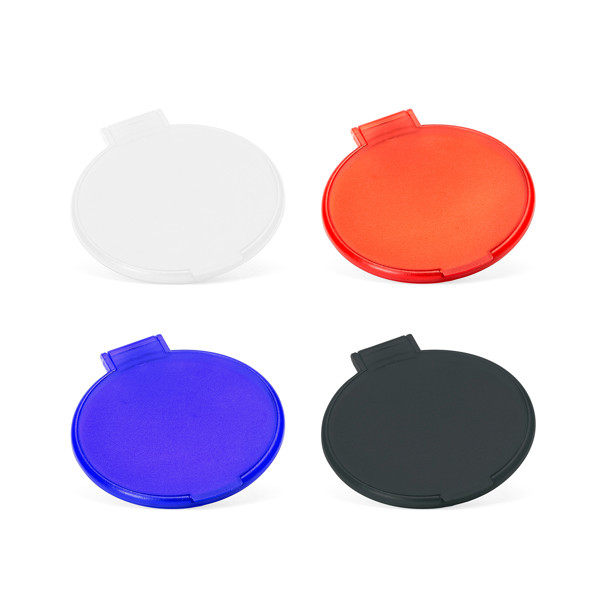 Glaze Pocket Mirror - White