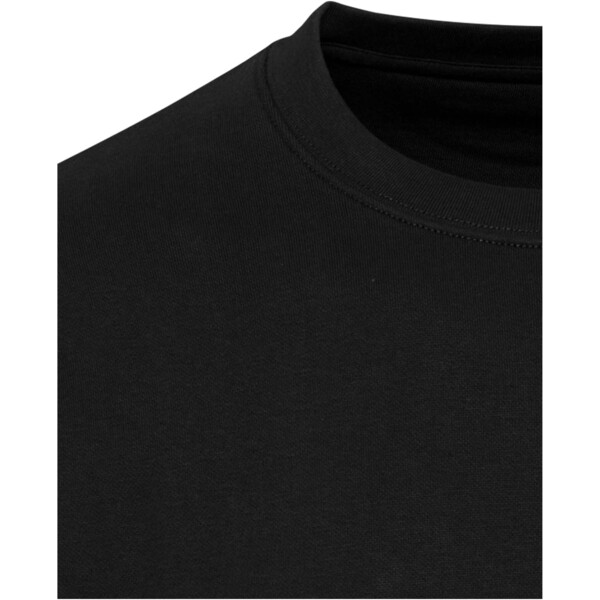 Maglione unisex a girocollo in cotone biologico certificato OCS da 280 g/m² Boris - Nero / L