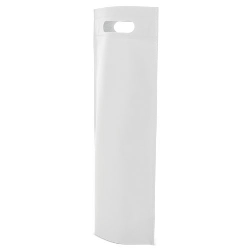 NON WOVEN BAG FOR BOTTLE - White