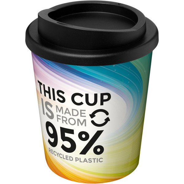 Brite-Americano® Espresso Recycled 250 ml insulated tumbler