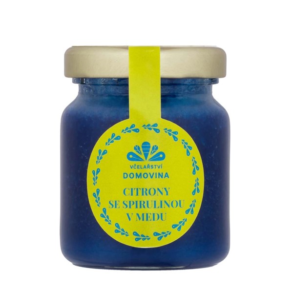 Citrón so spirulinou v mede 75 g