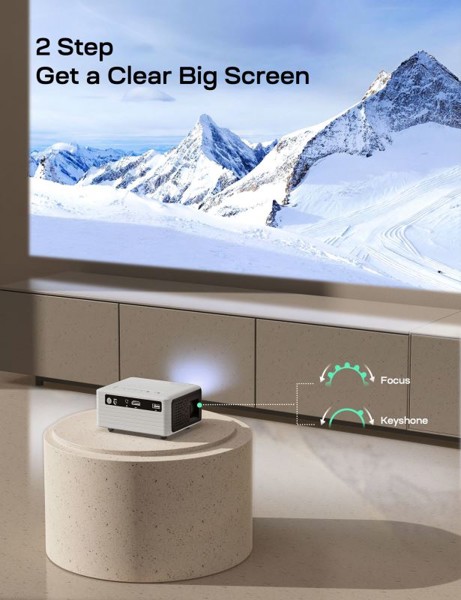 APEMAN Mini Projector LC500