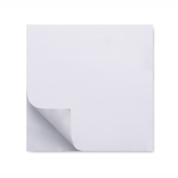 Square shape printed sticky notes (EU made) - 100 sheets
