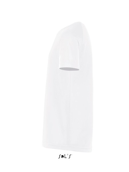SOL'S SPORTY KIDS' - T-SHIRT ΜΕ ΜΑΝΊΚΙΑ RAGLAN - White / 12 years