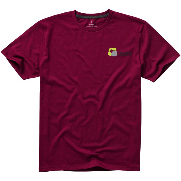 T-shirt manches courtes homme Nanaimo - Bordeaux / 3XL