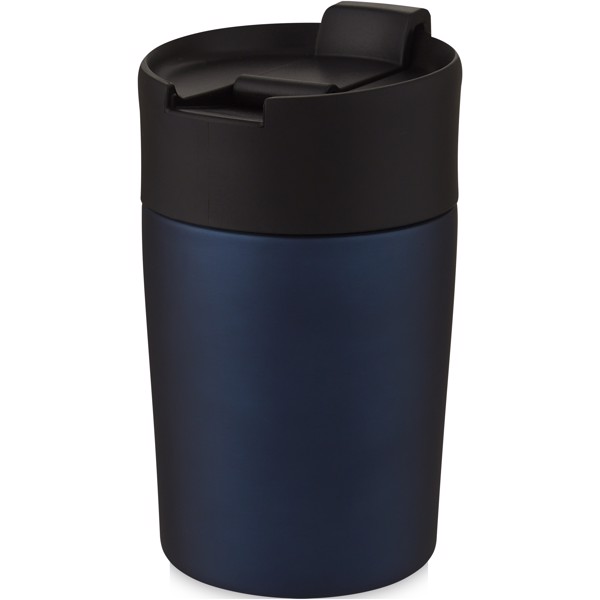 Gobelet avec isolation par le vide et couche de cuivre Jetta 180 ml - Bleu