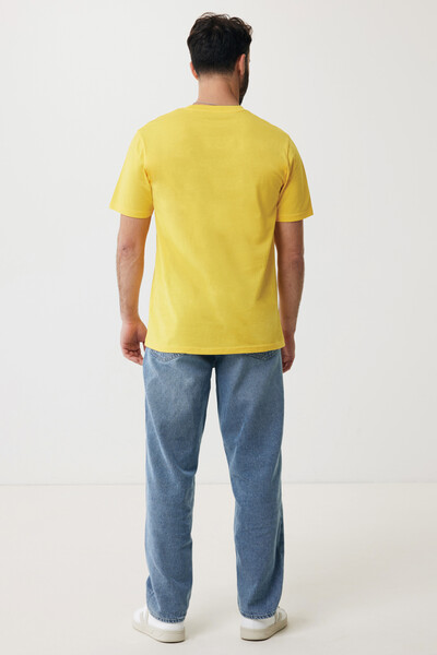 T-shirt léger en coton recyclé Iqoniq Sierra - Jaune / XS