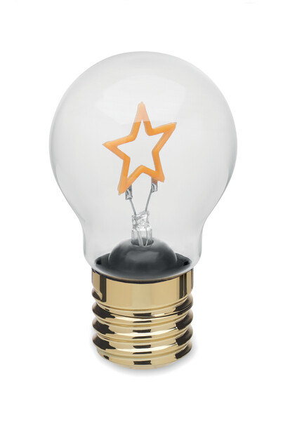 Lampadina decorativa a LED Lumiglow - Giallo