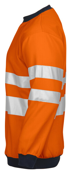 6101: 100% POLYESTER ORANGE/BLACK XXL