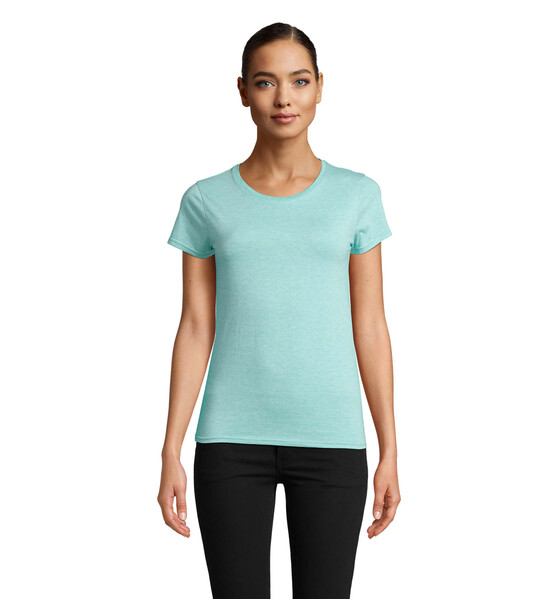 CRUSADER WOMEN T-Shirt 150g - Heather Light GreenXXL