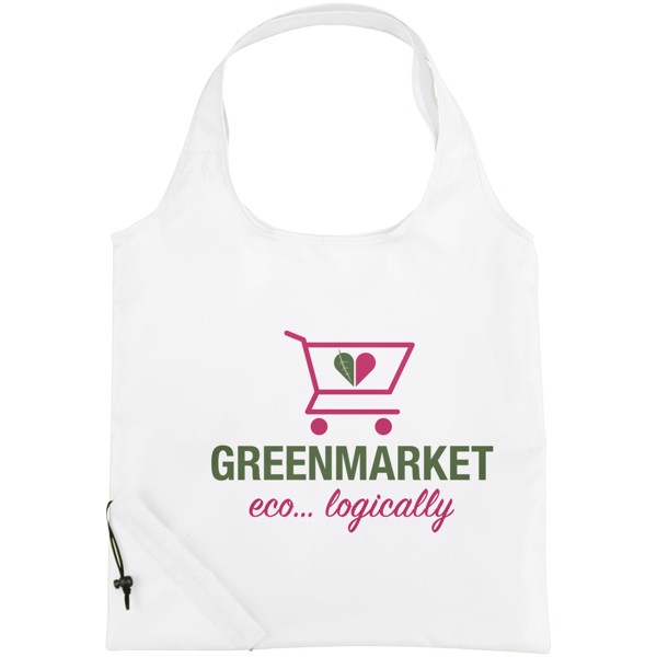 Bungalow foldable tote bag 7L - White