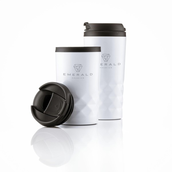 Graphic Mug 300 ml gobelet thermos - Blanc