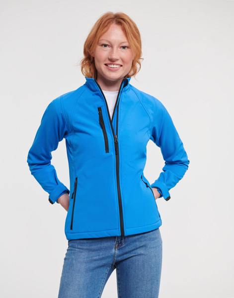 Ladies Softshell Jacket - White / 2XL (44)