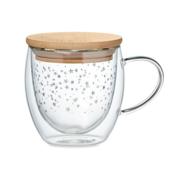 Double wall borosilicate mug Sion