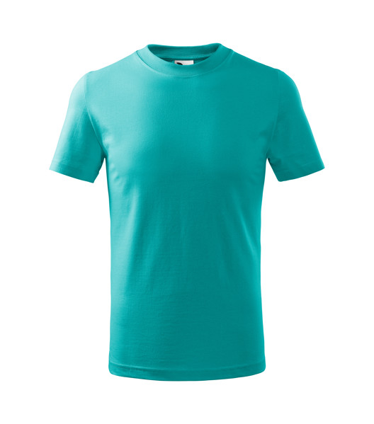Tričko Dětské Malfini® Basic - Emerald / 158 cm/12 let