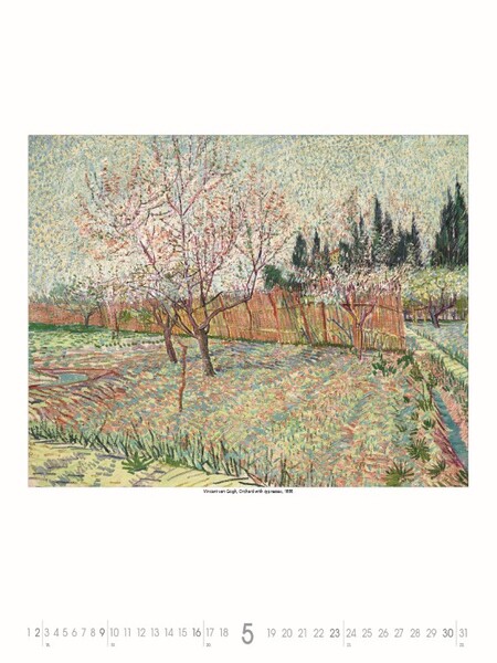 Nástenný Kalendár Vincent Van Gogh 2027