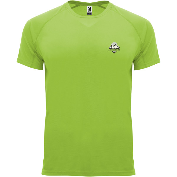 T-shirt de sport Bahrain à manches courtes pour enfant - Citron vert / 12