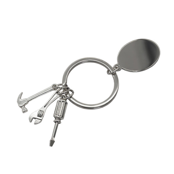 Clemi keychain with tool motive