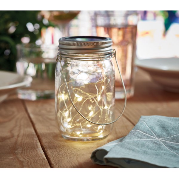 MB - Solar mason jar outdoor lamp Pot Lamp